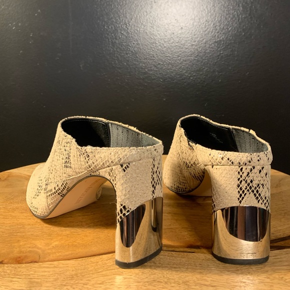 Enzo Snake Print Mules - Picture 7 of 8